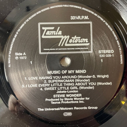 Виниловая пластинка LP Stevie Wonder Music Of My Mind (EU 2011)