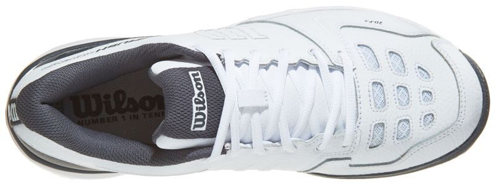Мужские кроссовки теннисные Wilson Rush Comp LTR - белый