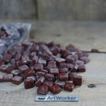 Стеклянная мозаика FLORY12 AW057 бордовый цвет 12х12 мм ArtWorker