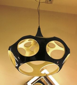 Chandelier Space time of ZERO (black)