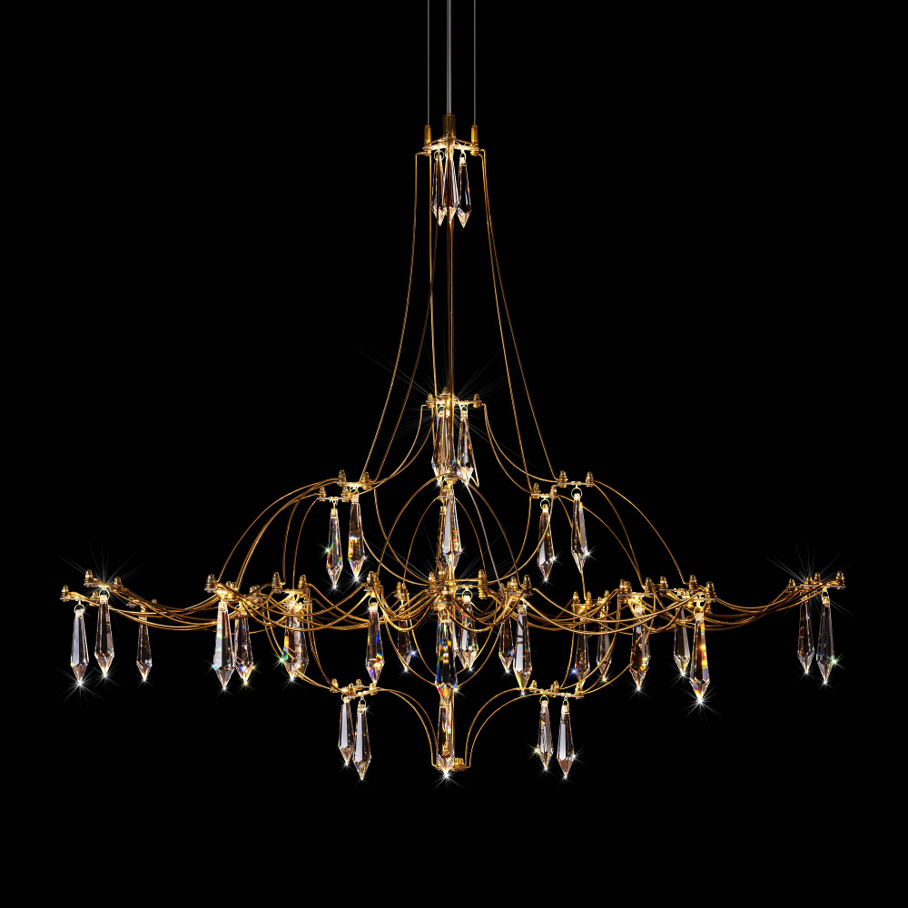 Подвесная люстра Loft it Mira 10588/800 Gold Asfour
