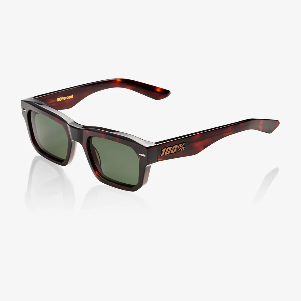 Спортивные очки 100% Bowen / Polished Tortoise / Grey Lens / на узкое лицо