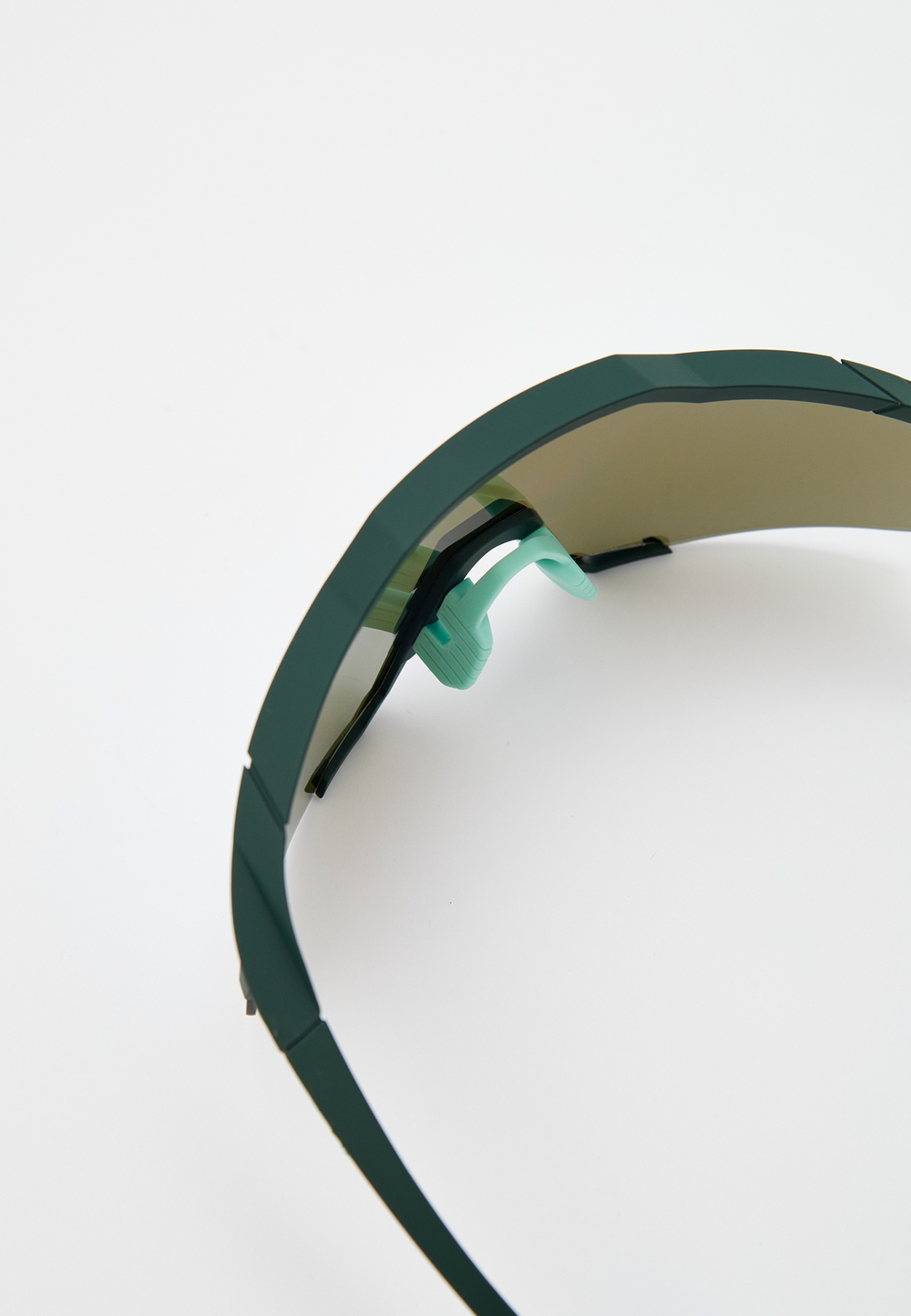 Спортивные очки с диоптриями 100% SPEEDCRAFT Soft Tact Juniper - HiPER Mint Mirror Lens