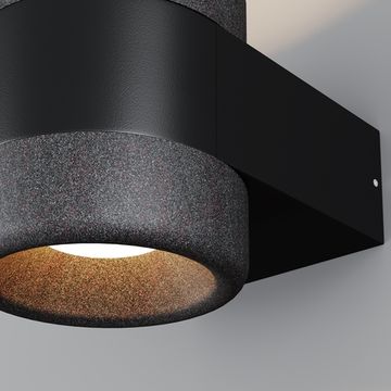 Настенный светильник (бра) LED 6W 3000K O490WL-L6B3K чёрный Orbit Maytoni