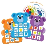 Развивающая игра "Цветное бинго с семейкой медведей" (73 элемента) Learning Resources LER0841