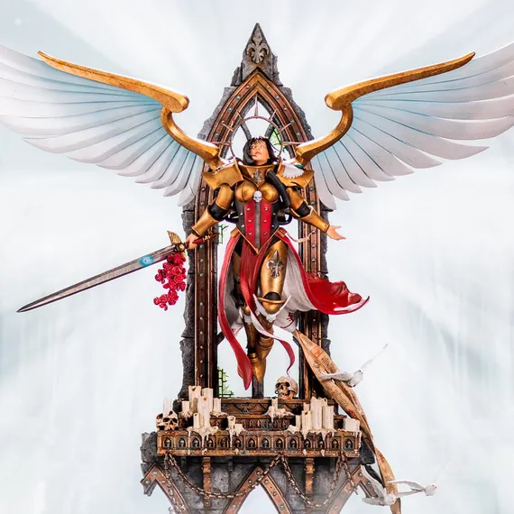 Статуэтка Святой Селестины 1:6 по вселенной Вархаммер 40K от Вета Воркшоп/ Weta Workshop Warhammer 40K Celestine the Living Saint 1:6 Statue