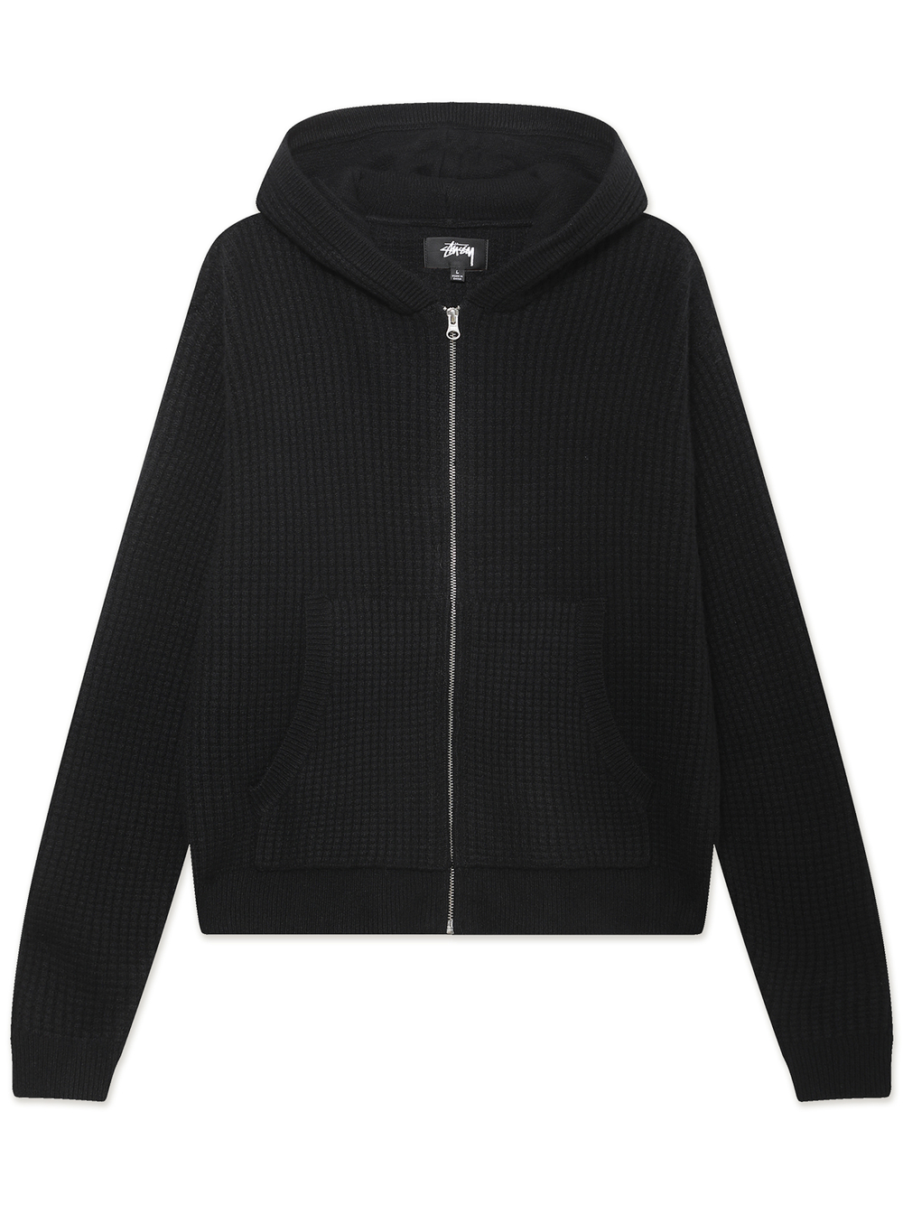 Толстовка С Капюшоном На Молнии Waffle Cashmere Zip Hood