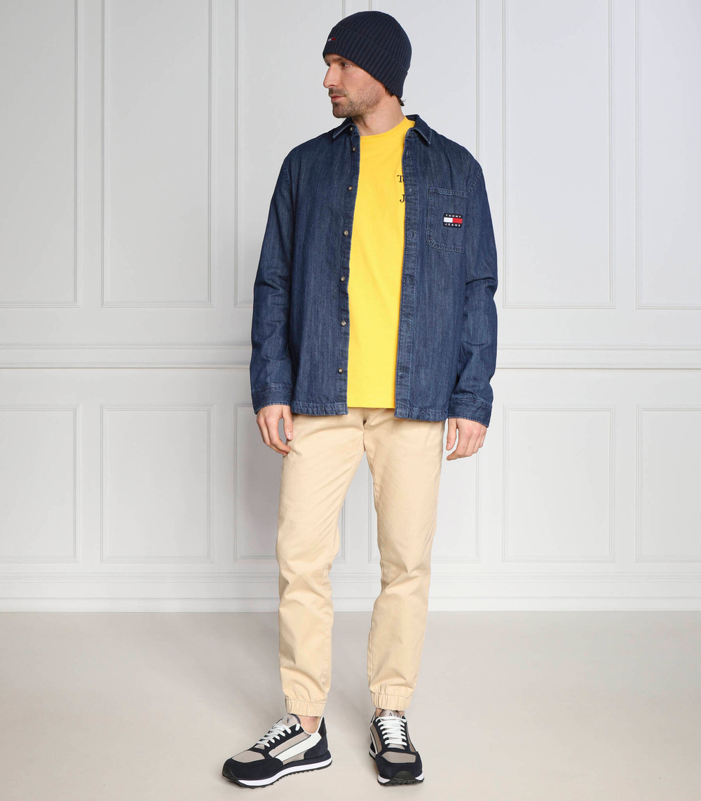 рубашка Tommy Jeans - темно-синий(DM0DM15411)