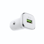 Автомобильное зарядное устройство Borofone BZ12A 18W QC3.0 3A USB White
