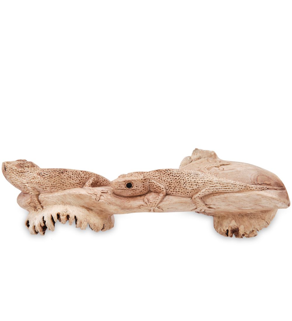 Decor and Gift 50-004 Статуэтка «Игуаны на дереве» мал.