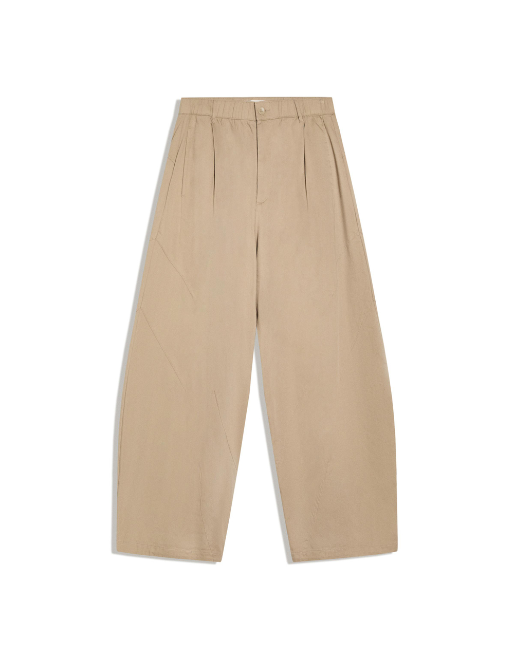 Мужские брюки barrel fit с вытачками - BERSHKA
