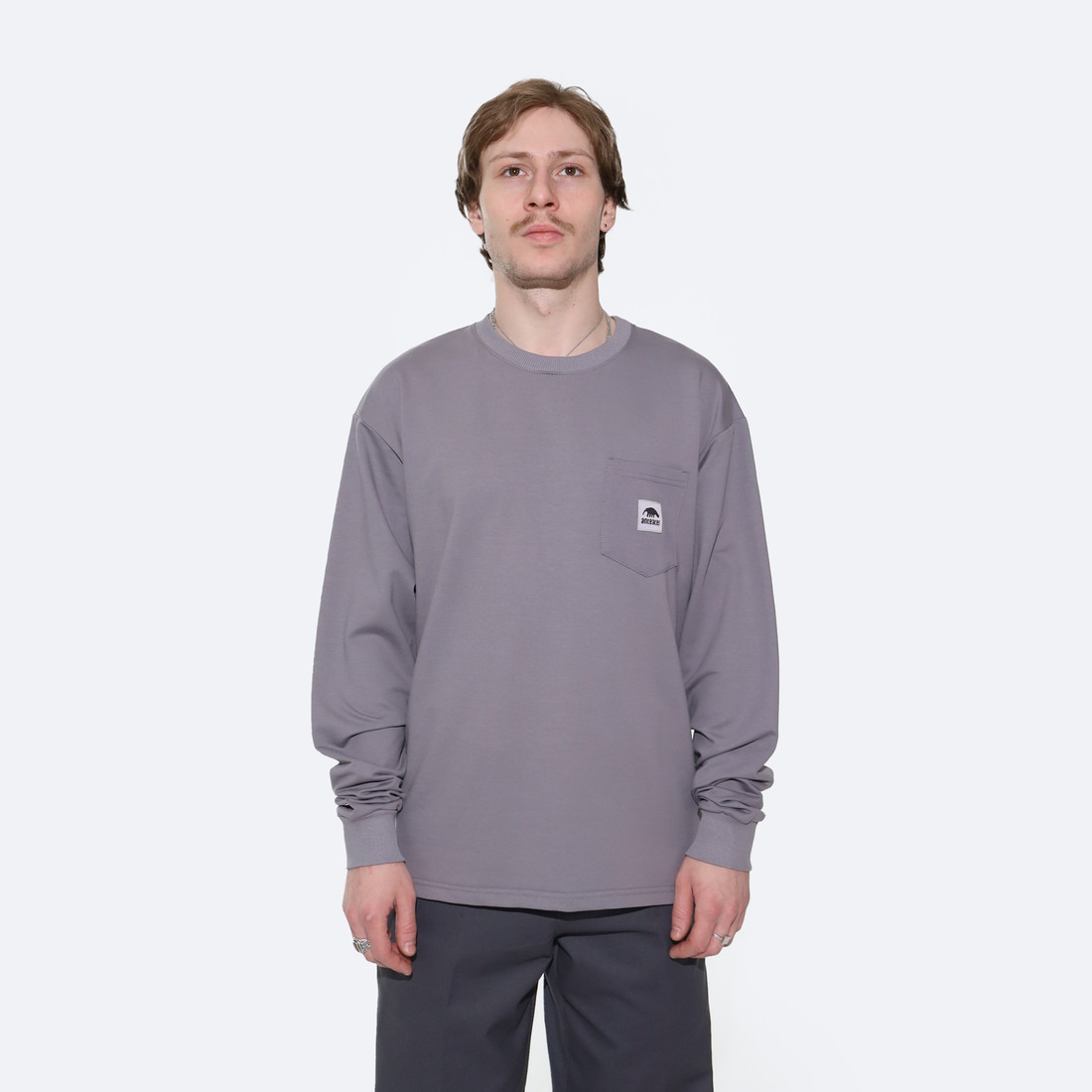 Купить Лонгслив Anteater Phat Long100 (grey)