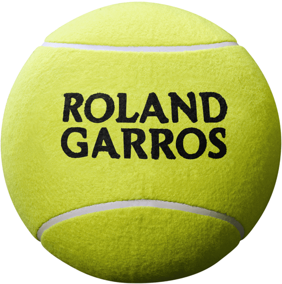 Мяч для автографов Wilson Roland Garros Jumbo Ball 9" Yellow