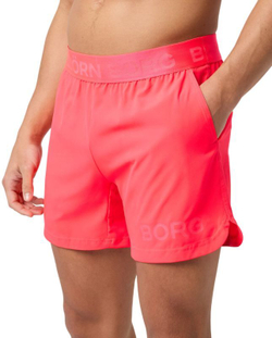 Мужские теннисные шорты Björn Borg Short - Розовый