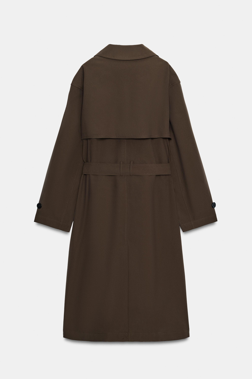 ТРЕНЧ С ПОЯСОМ WATER REPELLENT WINDPROOF — ZARA