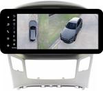 Магнитола для Hyundai H1, Grand Starex 2015-2022 (ШГУ монохром, авто с часами) - Teyes LUX ONE 360 монитор 12.3" 2K QLED на Android 10, Быстрая, CarPlay, 4G SIM-слот, 4 камеры в комплекте