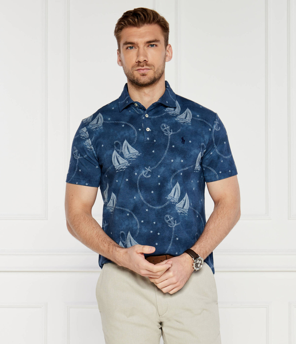 Поло POLO RALPH LAUREN - голубой(710941436)