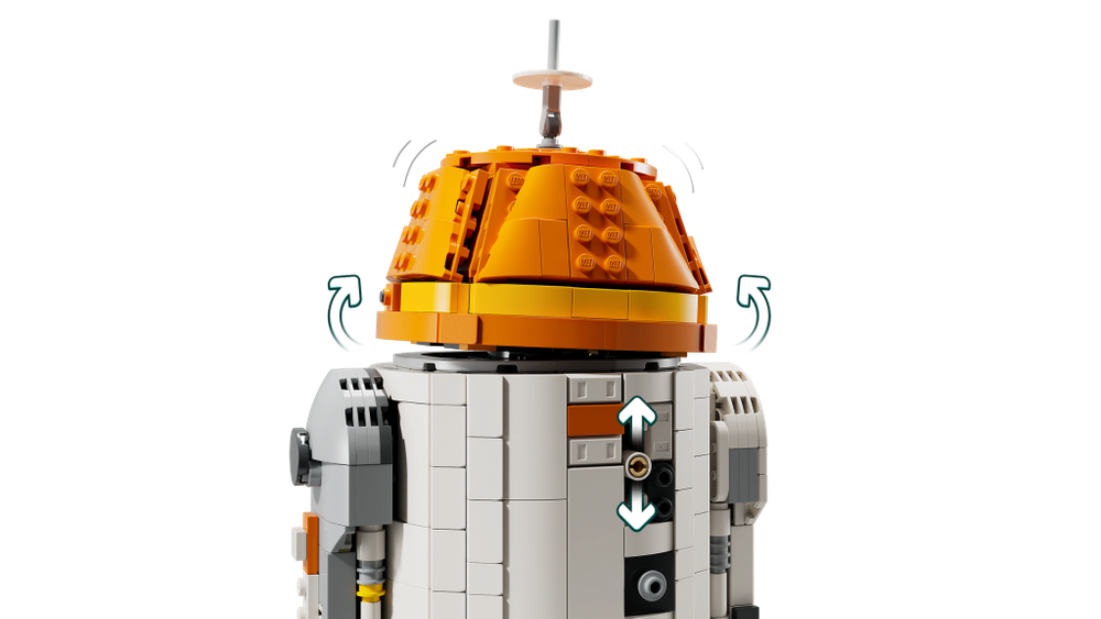Конструктор Лего Звёздные Войны Дроид-астромеханик Чоппер 75416 | LEGO Star Wars Chopper (C1-10P) Astromech Droid 10+
