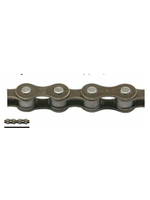 Металлическая цепь роликовая мод. Z410 1/2"x1/8" 116 звеньев с соединителем CL386