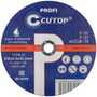 Диск отрезной по металлу Т41-230х2,5х22,2, 5/25/50, Cutop Profi CUTOP 39984т