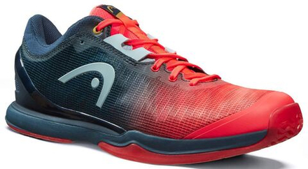 Мужские кроссовки для бадминтона/сквоша Head Sprint Pro 3.0 Indoor - neon red/midnight navy