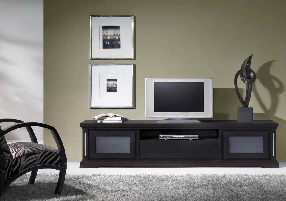 Тумба ТВ Safira 372 Wengue Negro IDC