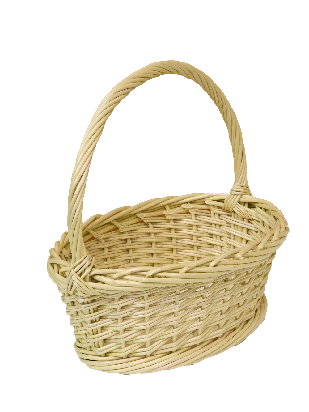 Корзинка овальная подарочная, арт. NO320, 32х22х11 см, высота с ручкой 30 см