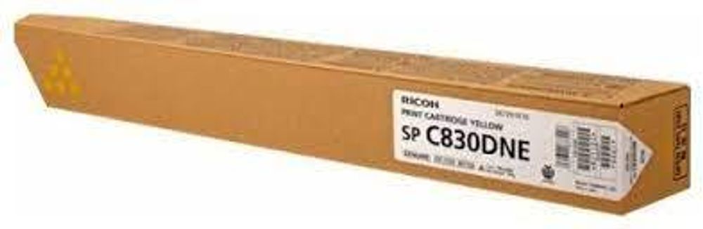 Тонер-картридж тип SP C830DNE (27K) желтый RICOH Aficio SP C830DN/C831DN 821186