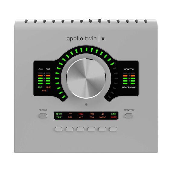 Universal Audio Apollo Twin X QUAD Gen 2 Essentials+ Edition Silver
