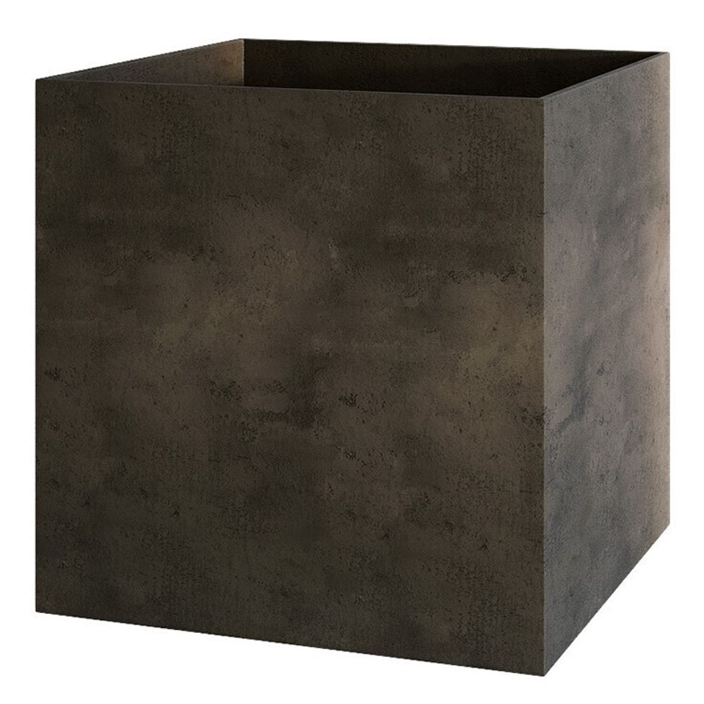 Кашпо CUBE BREZENT GREY 50 x 50 x 50