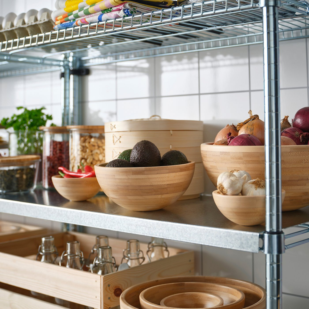 IKEA BLANDA MATT  (ИКЕА БЛАНДА МАТТ)  -  Миска - бамбук 28 см
