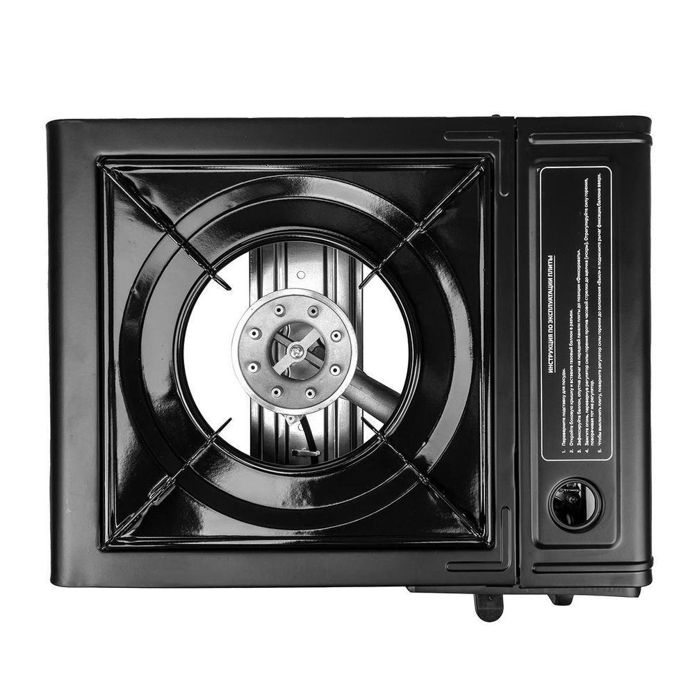 Плита туристическая в кейсе с переходником HS-BDZ-168C