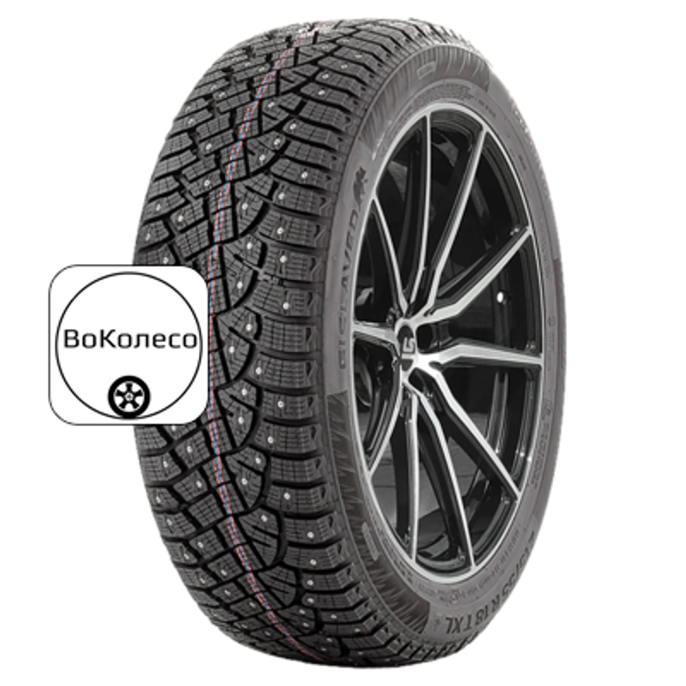225/40R18 92T XL IceControl TL FR (190 шип.) Gislaved