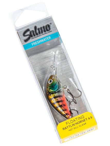 Воблер Salmo Rattlin' Hornet 4.5cm Clear Floating Hot Gill
