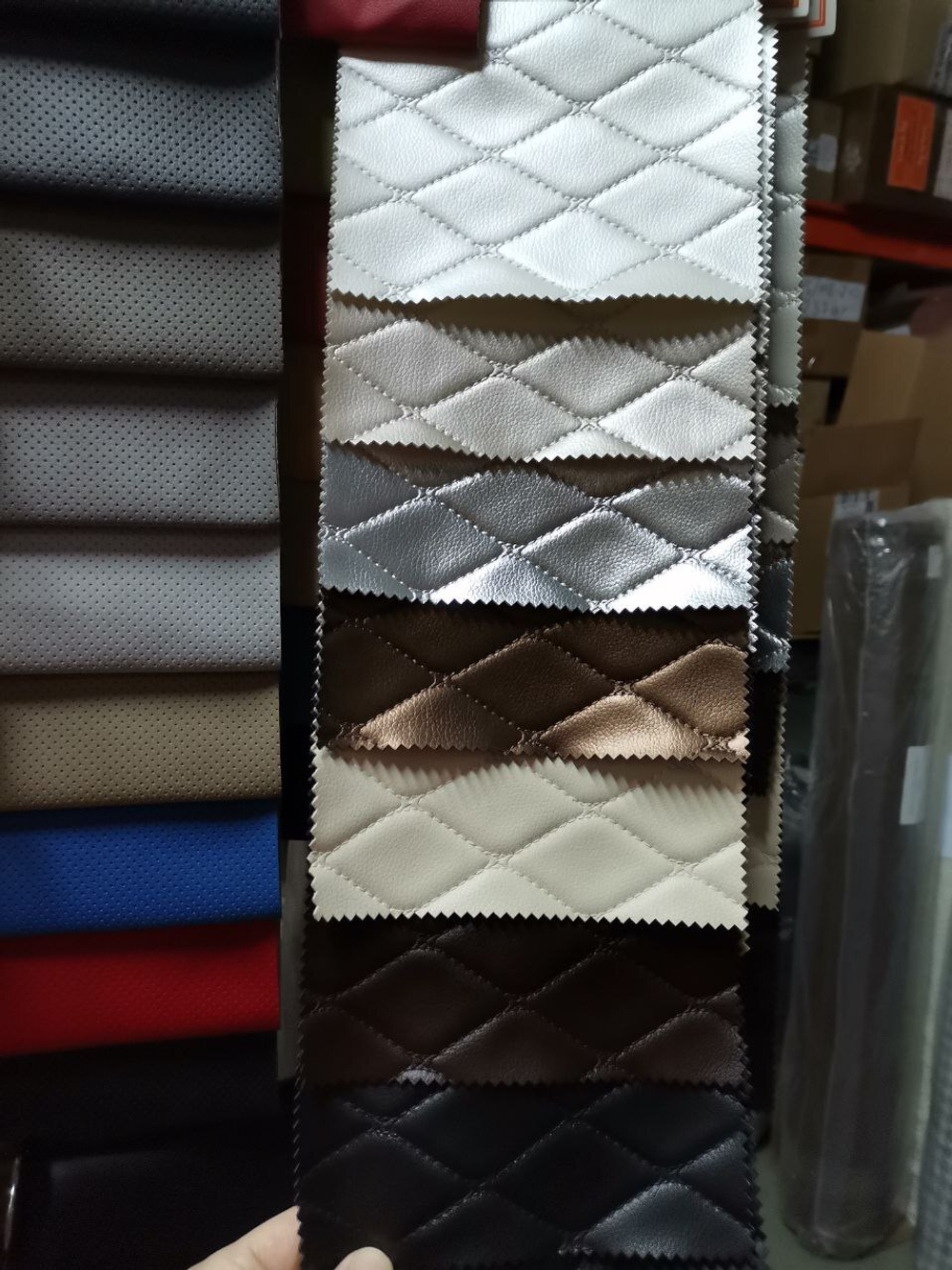 Искусственная кожа KVS 604 coffee