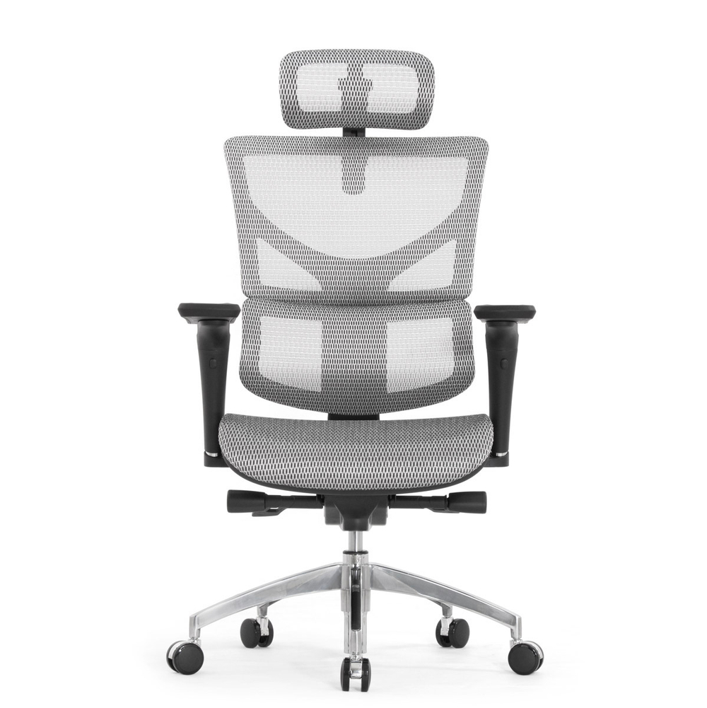 Кресло EXPERT 2 SAIL-ART SAS-MF01 T-06 White (подлокотник 6D(360), подголовник 5D, Сетка белая)
