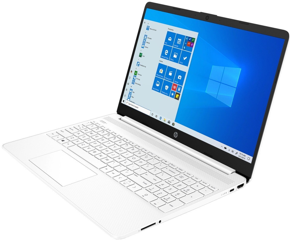 Ноутбук HP 15s-eq1279ur Athlon Gold 3150U/4Gb/SSD256Gb/AMD Radeon/15.6;;/IPS/FHD (1920x1080)/Free DOS/white/WiFi/BT/Cam