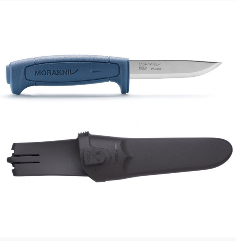 Нож Morakniv Basic 546, нержавеющая сталь, синий.