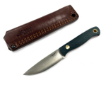 Нож Small, N690 конв., микарта изумруд, 232.1452