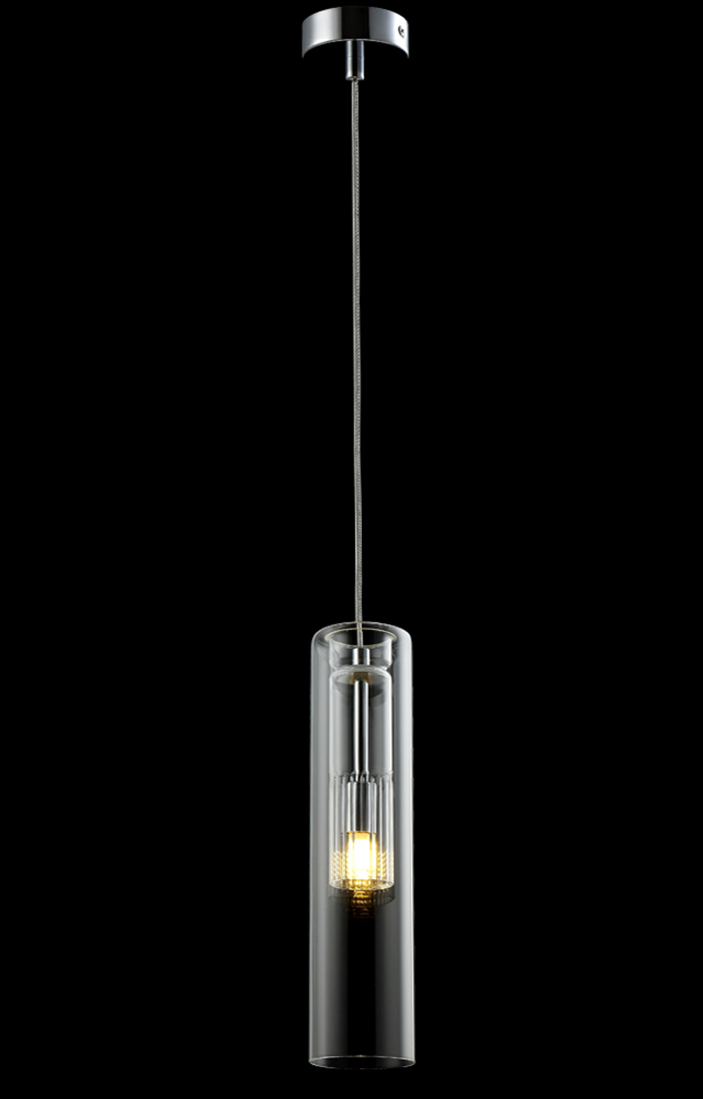 Светильник подвесной Crystal Lux BELEZA SP1 F CHROME