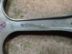 NWSB61051 ктш23 Шкив барабана для стиральных машин Indesit W174005513 б/у