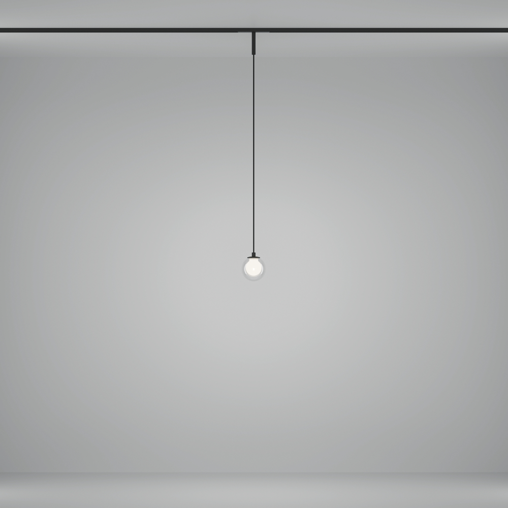 Магнитный трековый светильник Maytoni Bubble TR181PL-1-4WTW-B