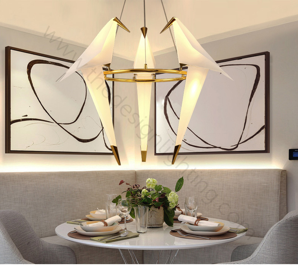 Pendant design lamp  PERCH by Moooi (3 lampshade )