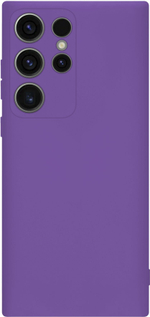 Мягкий Soft Touch чехол из силикона для SAMSUNG GALAXY S23 ULTRA с бархатной подкладкой