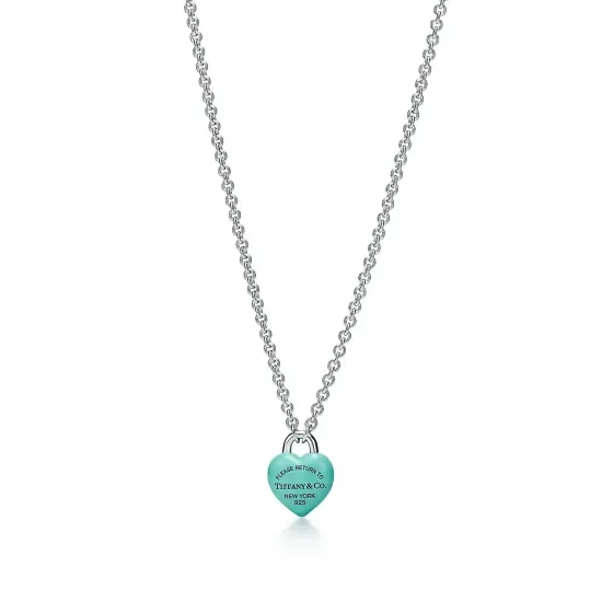 Браслет Return to Tiffany Full Heart в серебре в цвете Tiffany Blue