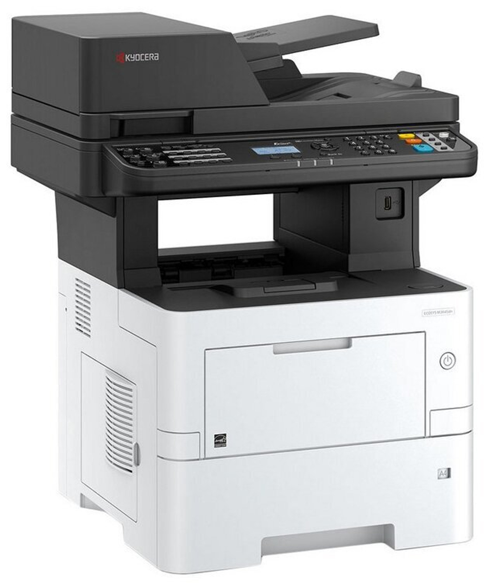 МФУ лазерное KYOCERA ECOSYS M3645dn, ч/б, A4, белый/черный (1102TG3NL0)