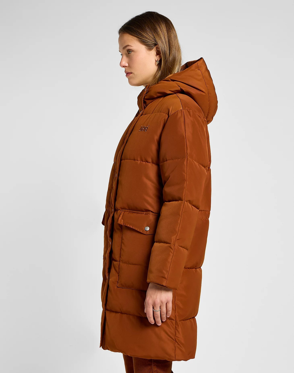 Куртка утепленная женская LEE LONG PUFFER JACKET