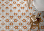 Ennface Pattern Morocco Aqua 20x20