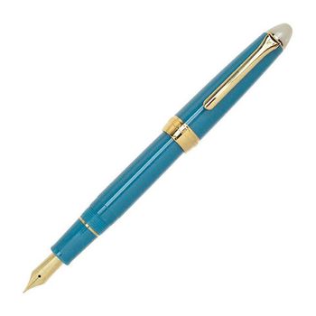 Ручка перьевая Sailor Shikiori Tsukuyono Minamo "Shimoyo" Light Blue Gold IP с пером F (11-0558-204)