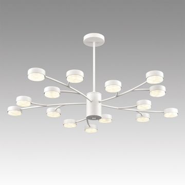 Люстра на штанге 15*GX53 8265/15 белый Torina Lumion
